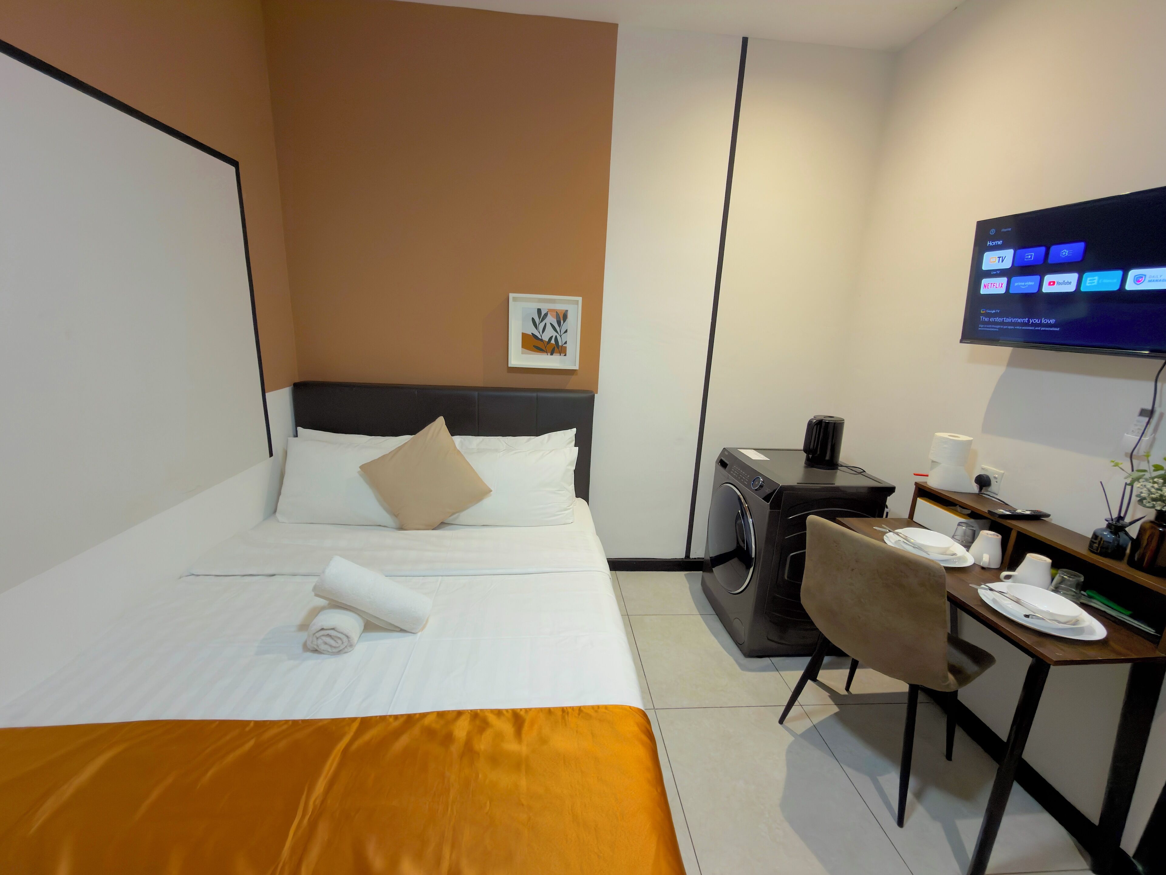 Suite – exclusive, 1 queensize-seng, ikke-røyk, privat bad | Eget kjøkken | Mikrobølgeovn