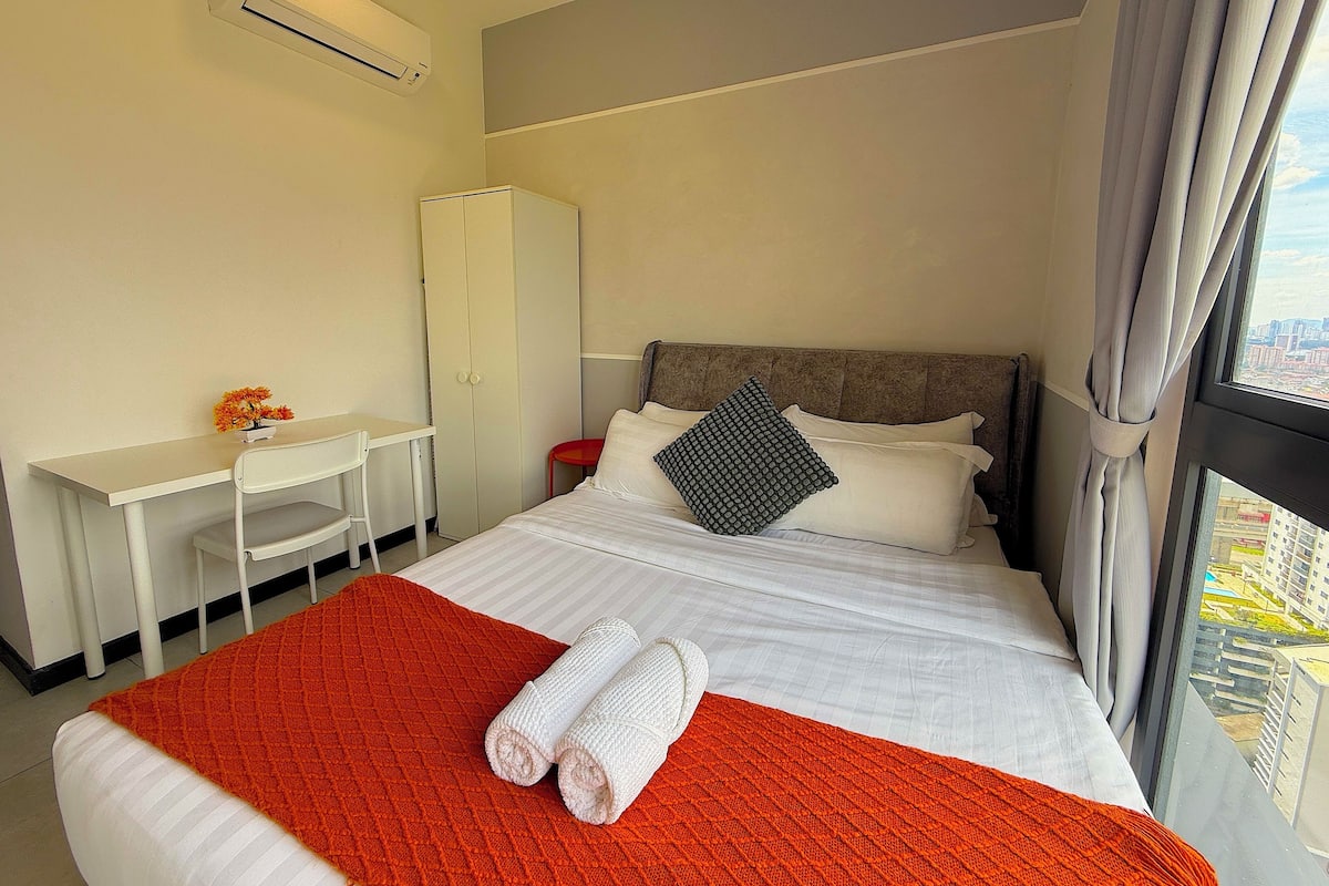Royal-Apartment, 2 Schlafzimmer, Kühlschrank, Stadtblick