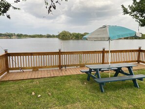 Outdoor dining - “Welcome to “Her LakeHouse” (Port Arthur)