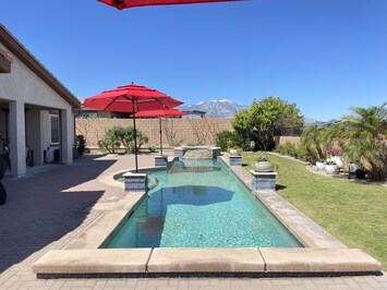 Snow Capped Mountain View