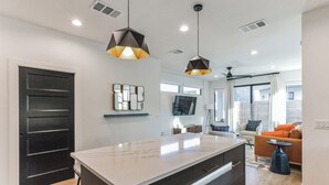 Townhome, Multiple Beds, Patio, Garden View (Chic Austin Getaway) | Private kitchen | Coffee/tea maker, fridge, microwave, oven - Chic Austin Getaway Brand New w/ Rooftop Patio! (Austin)