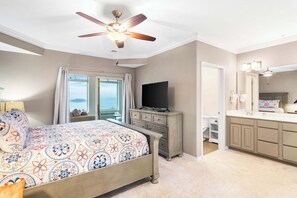 2 bedrooms, individually decorated, individually furnished, bed sheets