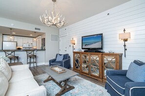 Condo, 1 King Bed with Sofa bed, Balcony, Garden View (Lasata 07) | Living area | 42-inch flat-screen TV with digital channels - Lasata 07 Spectacular Stay in Sandestin! (Miramar Beach)