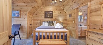 Cabin w/ Mountain Views, Hot Tub & Game Room!