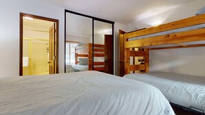 Condo, Multiple Beds, Patio, Mountain View (Serene Sierra Sanctuary) | 2 bedrooms, WiFi (free), individually decorated, individually furnished - Serene Sierra Sanctuary - Experience Mammoth Magic (Mammoth Lakes)