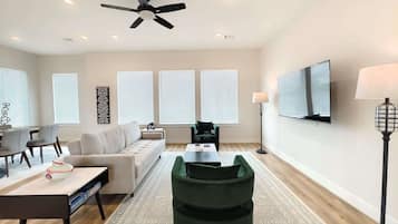 Townhome, Multiple Beds, Kitchen (Northside Retreat) | Living area | 42-inch flat-screen TV with digital channels