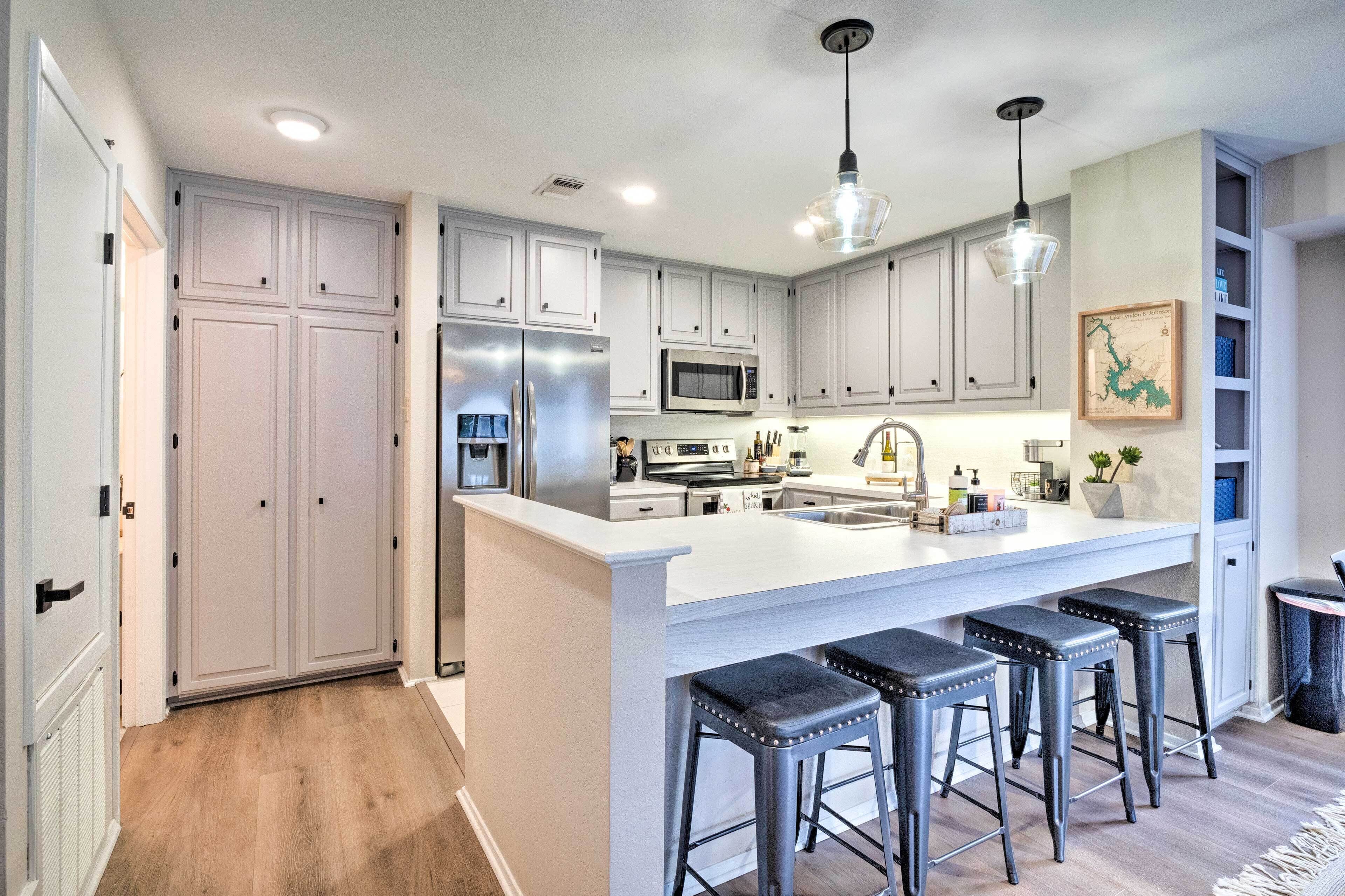 House, Multiple Beds, Patio | Private kitchen | Coffee/tea maker