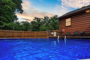 Seasonal outdoor pool