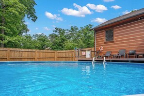 Seasonal outdoor pool