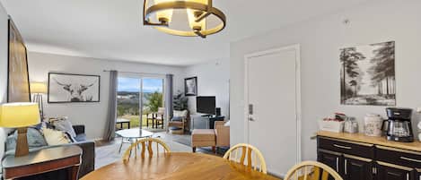 Condo, Multiple Beds, Patio, Garden View (Family-Friendly Retreat) | Living area | 42-inch flat-screen TV with digital channels