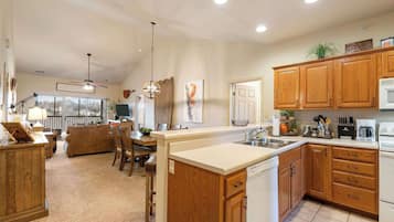 Condo, Multiple Beds, Kitchen, Golf View (Whippoorwill Woods) | Private kitchen | Coffee/tea maker