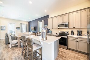 House, Multiple Beds, Pool Access, Pool View (The Sea Shelter) | Private kitchen