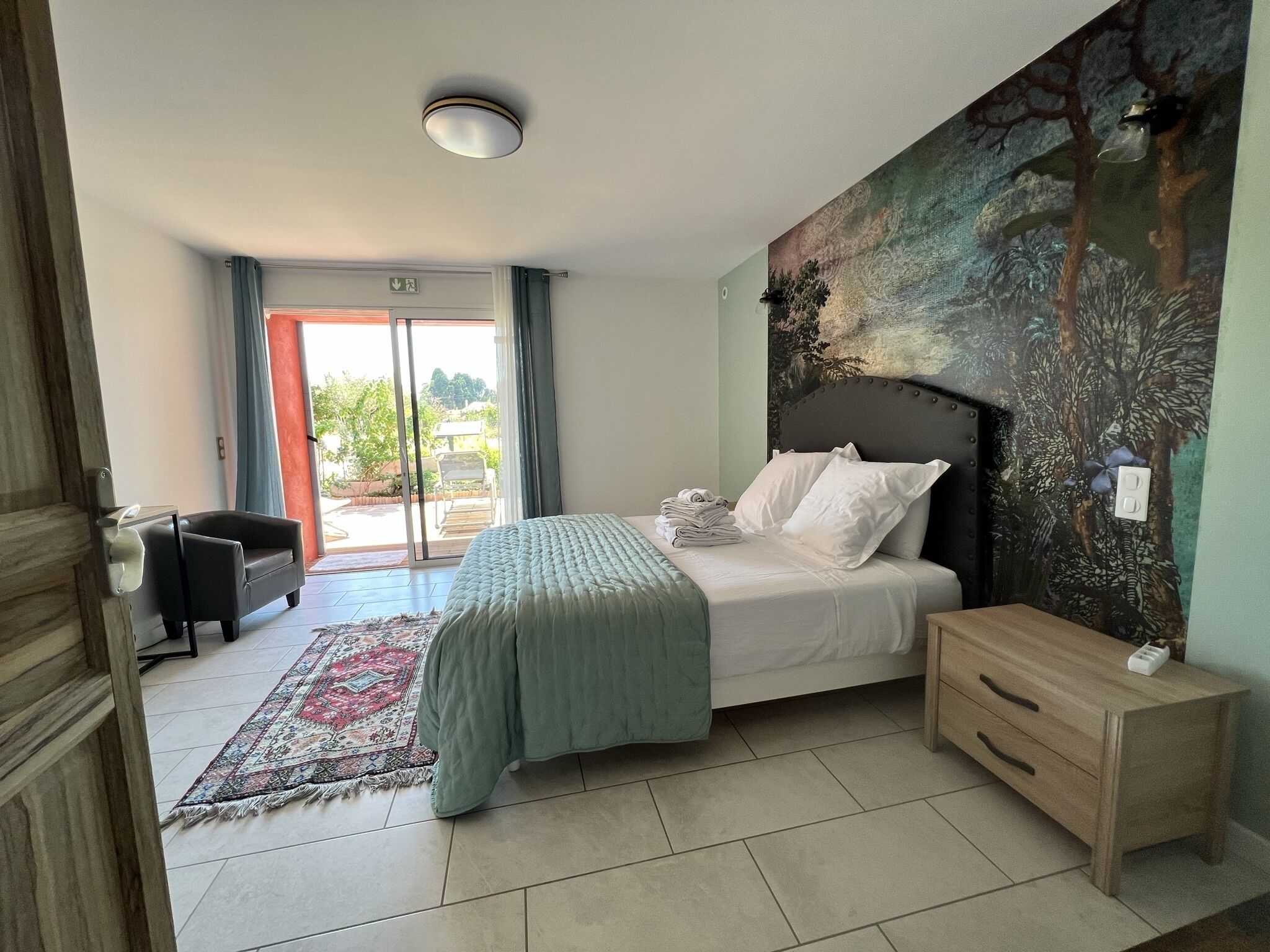 Comfort Double Room, Ensuite (La Baguenaude) | Soundproofing, free WiFi