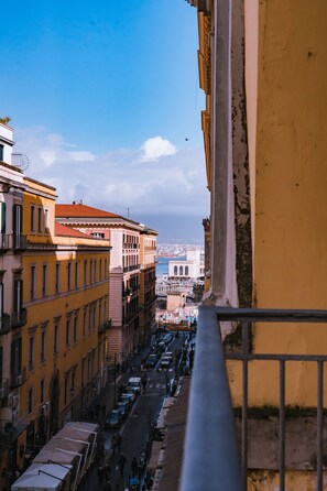 Blick von der Unterkunft