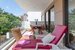 Outdoor dining - Depa Textiles - Alójate en el Paraíso - Riviera Maya (Playa del Carmen)