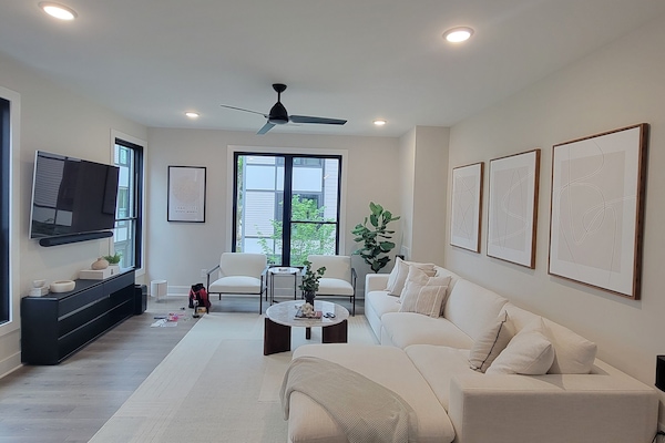 Smart-tv en een stereo