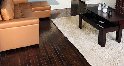 Cozy 2-Bedroom Home allows you work remotely or hybrid with Wi-Fi