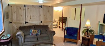 The Creek View Suite at Lily Bay Creek Homestead in the heart of Door County.