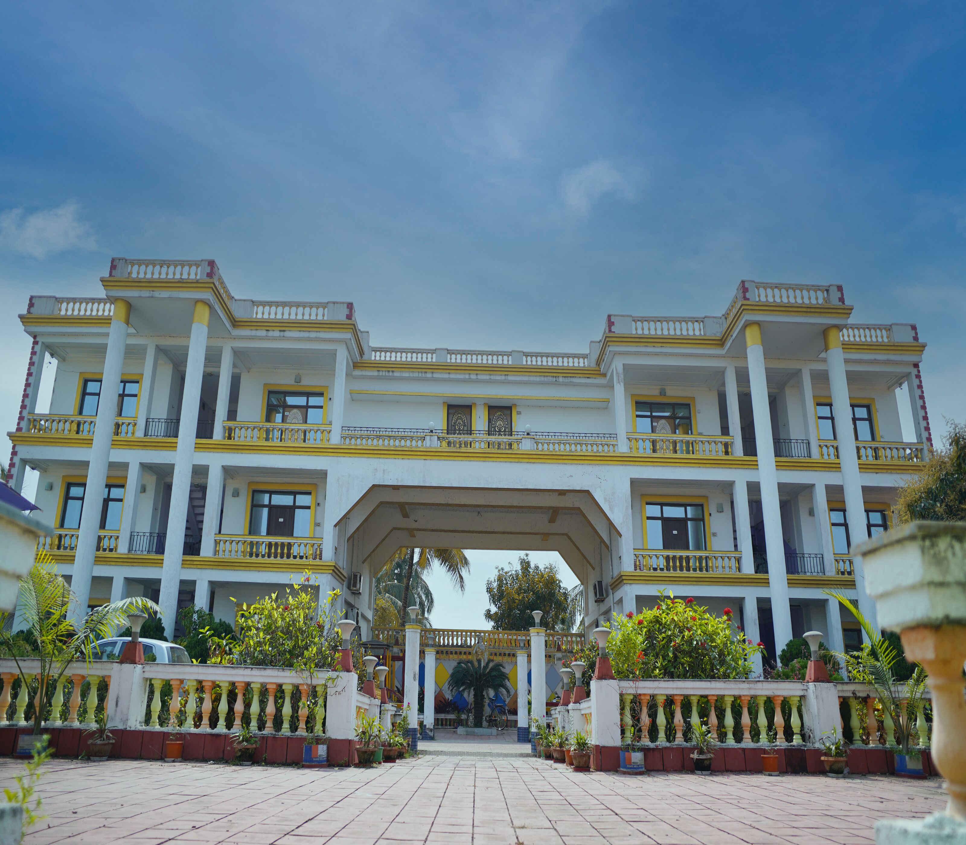 Fachada de la propiedad