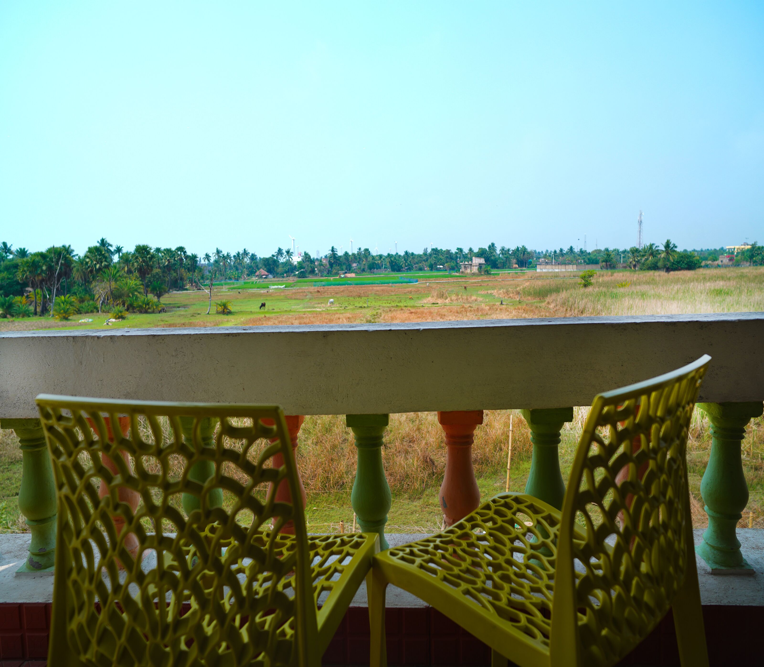 Fassade der Unterkunft