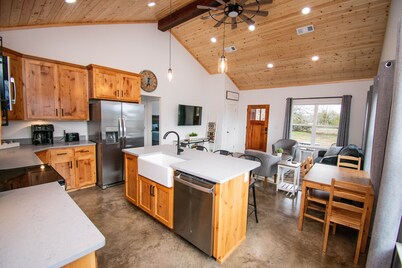 Come out and enjoy peaceful country life at Two Lakes Cottage.