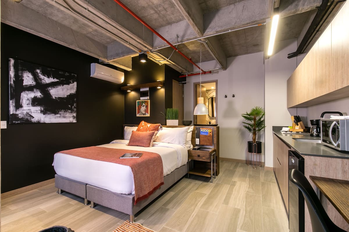 1 habitación, sábanas de algodón egipcio y ropa de cama de alta calidad