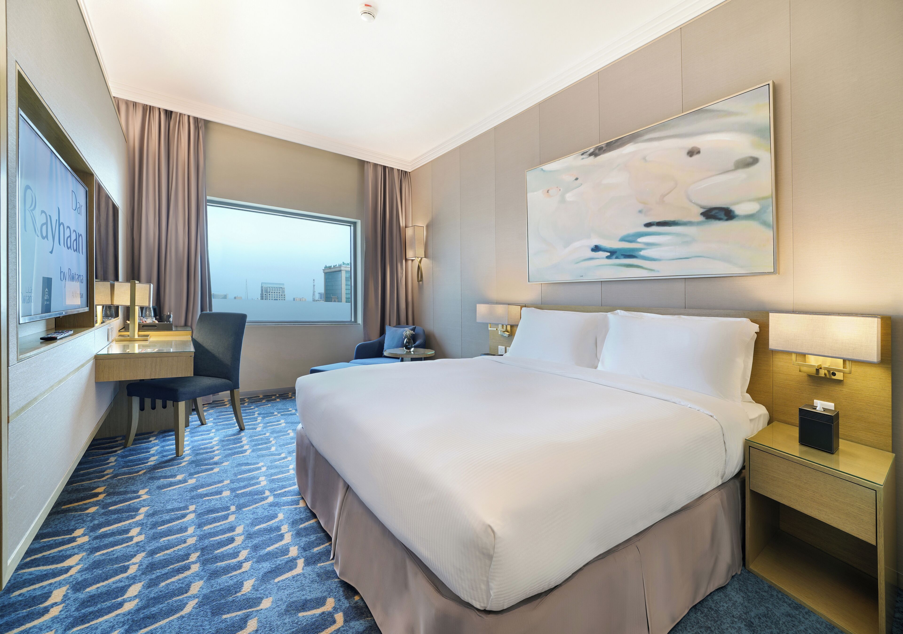 Zimmer, 1 King-Bett, Stadtblick (Guest, High Floor)