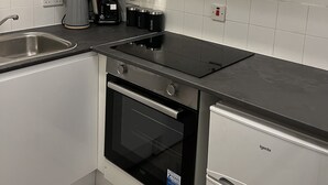 Apartment, 1 Double Bed with Sofa bed | Private kitchen | Full-size fridge, microwave, oven, toaster - Luxury Studio Apartment (Manchester)