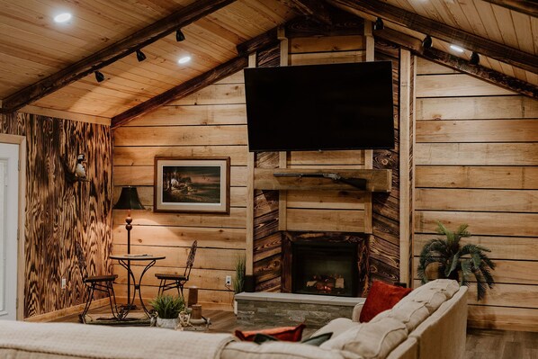 Älytelevisio, takka