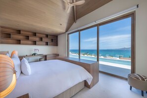 7 bedrooms, desk, travel cot, free WiFi - Casa Yeiya – Kupuri Punta Mita | Oceanview Villa w/ Staff, Pool, Gym & Media Room (Punta Mita)