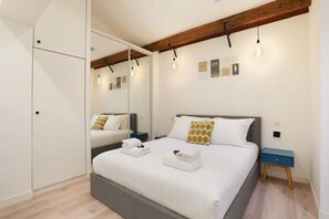 3 soveværelser, strygejern/strygebræt