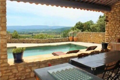 Villa Avec Piscine Privée Dans le Lubéron. Proche de Gordes et de Roussillon