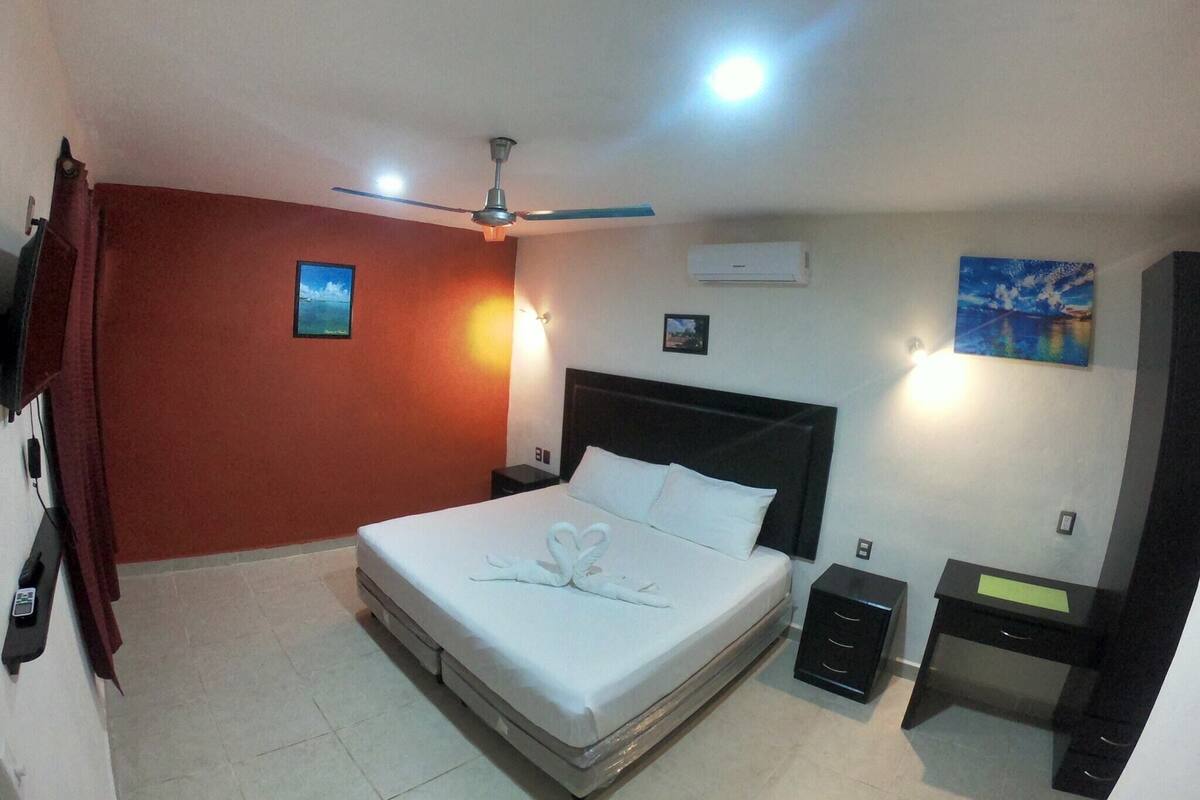 Superior Studio Suite, 2 Bedrooms, Kitchenette | Desk, laptop workspace, WiFi (free)