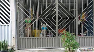Detalhe da fachada