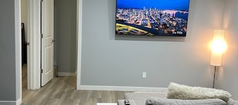 Cozy 2-Bedroom Basement Haven King and Queen beds. STA License No. STA23-00257