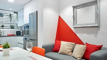 Apartment | Ruang tamu | TV skrin rata