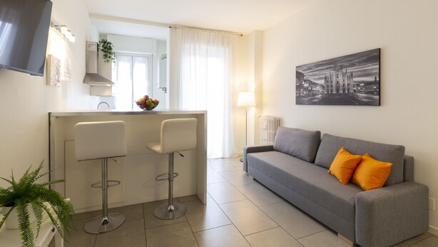Leilighet – comfort | Oppholdsområde | Flatskjerm-TV