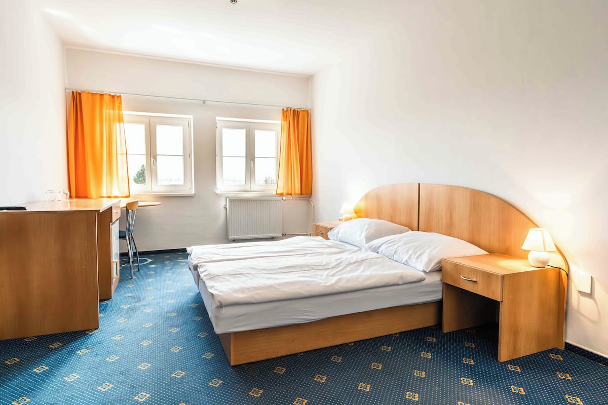 Habitación doble estándar | 1 habitación, ropa de cama hipoalergénica y decoración personalizada