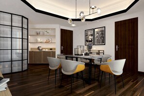 Suite, 1 Bedroom, Garden View | Dining