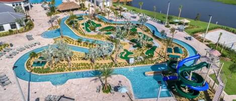 Piscina externa, piscina aquecida