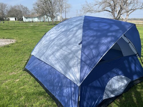 Large Campsite w/ 6-person Tent on Peaceful Mini-Farm F3