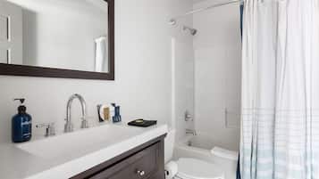 Hair dryer, towels