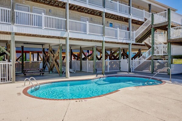 Pool - Tiffany's Unit 003 at Tiffany's Motel (Surf City)