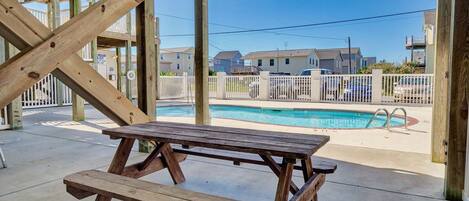 Àrea exterior de l'allotjament