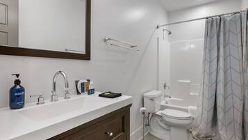 Hair dryer, towels