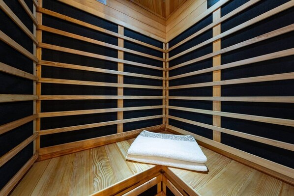 Sauna - C_AL RANCH WELLNESS Dolomites Cortina Olympic games 2026 (PIEVE DI CADORE)