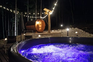 Outdoor spabad