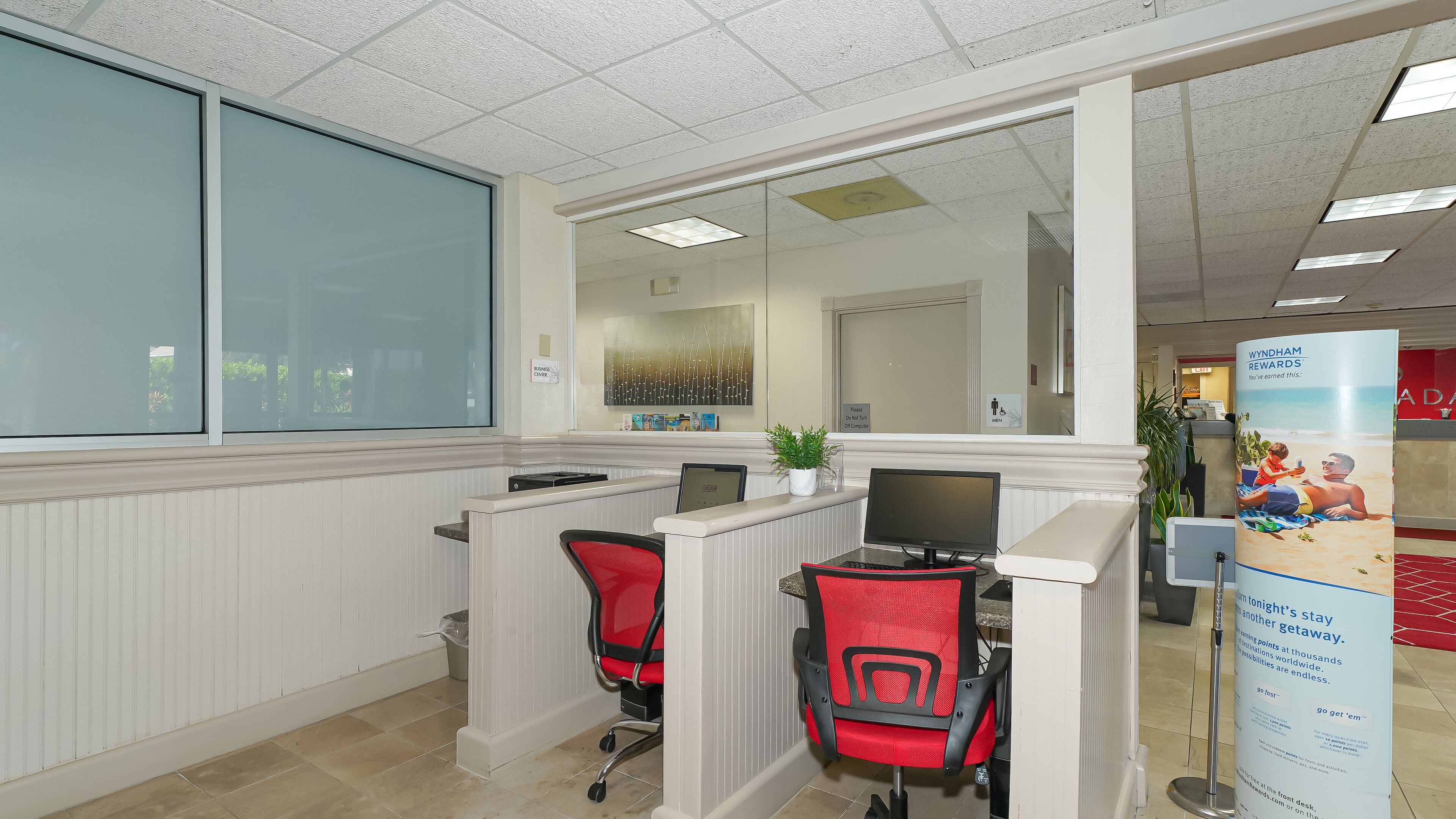Business center