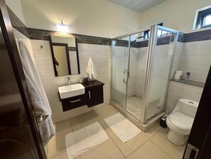 Hair dryer, towels - Modern Apartment by the sea (Tamarin)