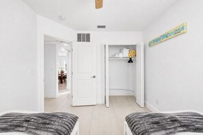 3 bedrooms, iron/ironing board, travel cot, free WiFi